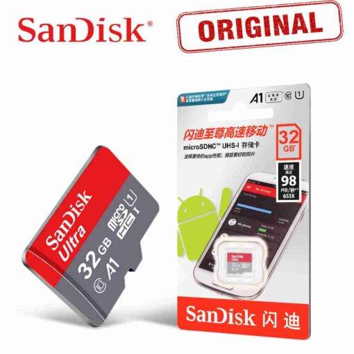 32GB SanDisk Memory Card Micro SD Card Sandisk Ultra Class 10 Original