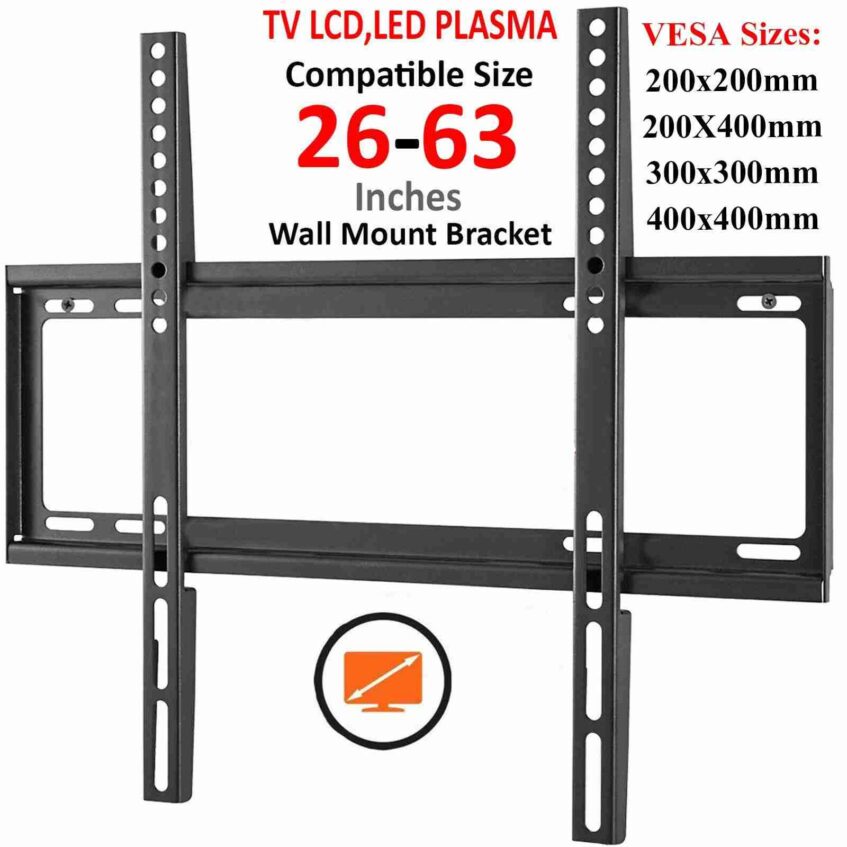 TV Wall Mount Bracket 26 - 63 inch Flat Panel LCD LED Bracket