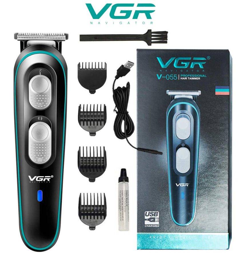 VGR V-055 Rechargeable Hair & Beard Trimmer / Clippers V 055