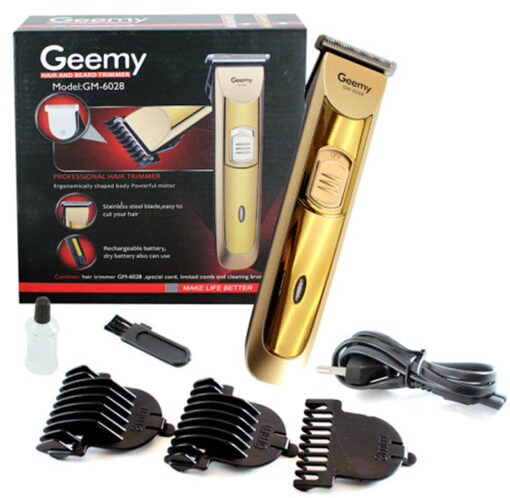 GM-6028 Geemy Rechargable Hair & Beard Trimmer / Clipper