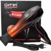 Gemei 1800W Professional Hair Dryer GM-1719 Blow Hot Air style with Nozzles Hot & Cold Air Speed Adjust Salon Hair Styling Tool