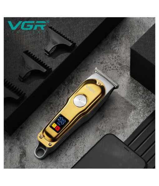 VGR V-290 Rechargeable Hair & Beard Trimmer With LED Display / Clippers V 290