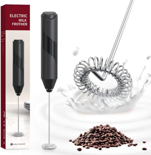 Quality Milk Frother Handheld Foamer for Coffee/Chocolate/Cappuccino Mini Portable stirrer