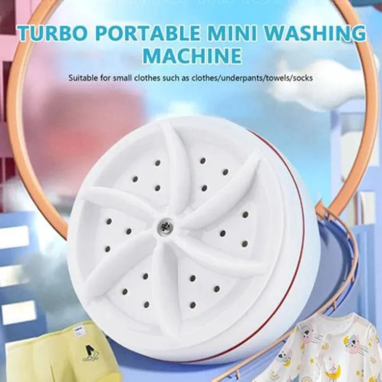 Portable Mini Turbine Washing Machine USB