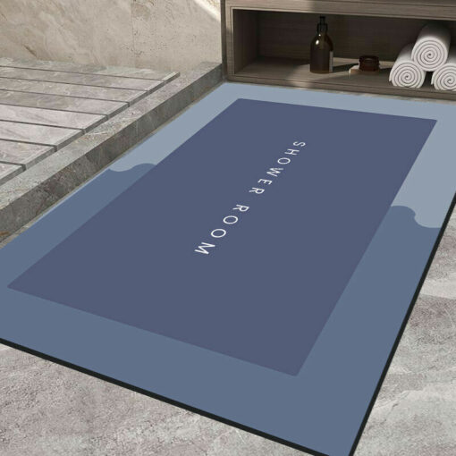 Anti-slip Bathroom Mat Bath Mat Soft And Water Absorbent Square